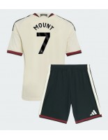Manchester United Mason Mount #7 Alternativní dres pro děti 2026-27 Krátký Rukáv (+ trenýrky)